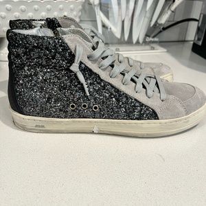 P448 Skate Glitter High Top
